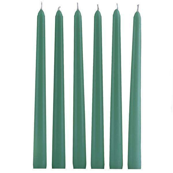 12 pcs 10" tall Premium Taper Candles CAND_TP10_GRN