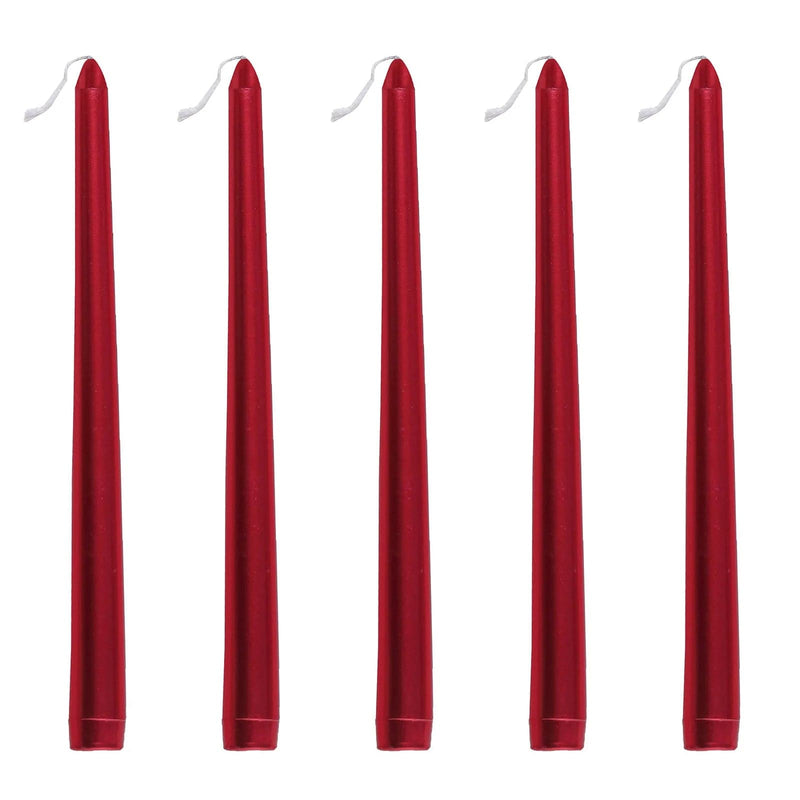 12 pcs 10" tall Premium Taper Candles CAND_TP10_REDM