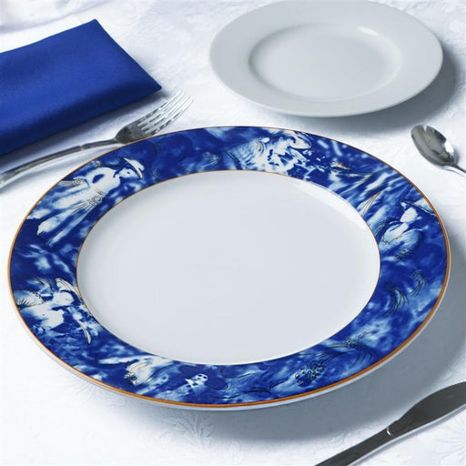 12 pcs 11.5" Round Commercial Grade Porcelain Dinner Plates PLTE_VRTX001_BE
