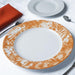 12 pcs 11.5" Round Commercial Grade Porcelain Dinner Plates PLTE_VRTX001_OG