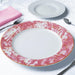 12 pcs 11.5" Round Commercial Grade Porcelain Dinner Plates PLTE_VRTX001_PK