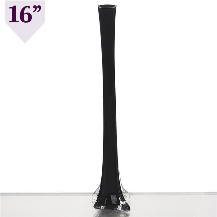 12 pcs 16" tall Wedding Eiffel Tower Vase VASE16_BLK