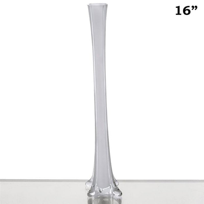 12 pcs 16" tall Wedding Eiffel Tower Vase VASE16_WHT