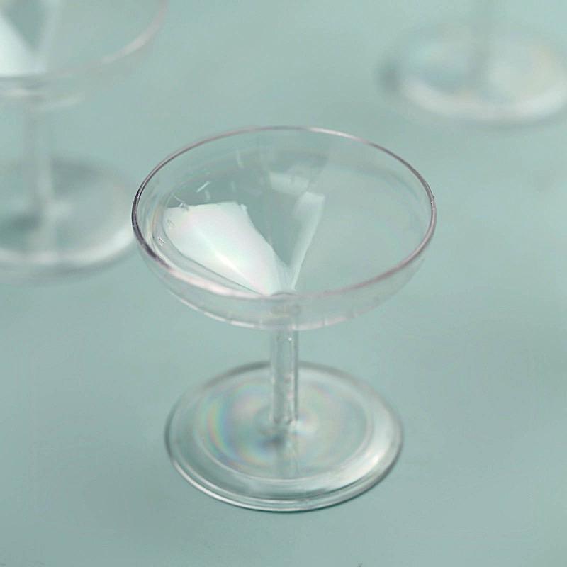 12 pcs 2" Mini Champagne Cups Dessert Favor Holders