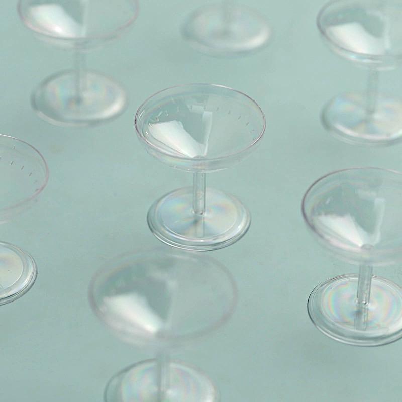 12 pcs 2" Mini Champagne Cups Dessert Favor Holders