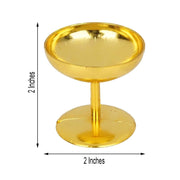 12 pcs 2" Mini Champagne Cups Dessert Favor Holders