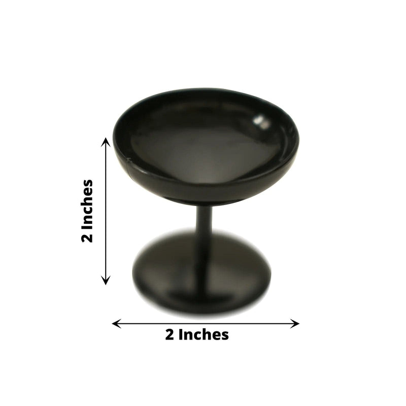 12 pcs 2" Mini Champagne Cups Dessert Favor Holders