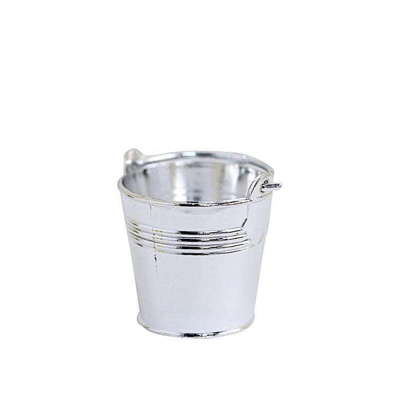 12 pcs 2" Mini Pail Bucket Planter Wedding Party Favor Gift Holders