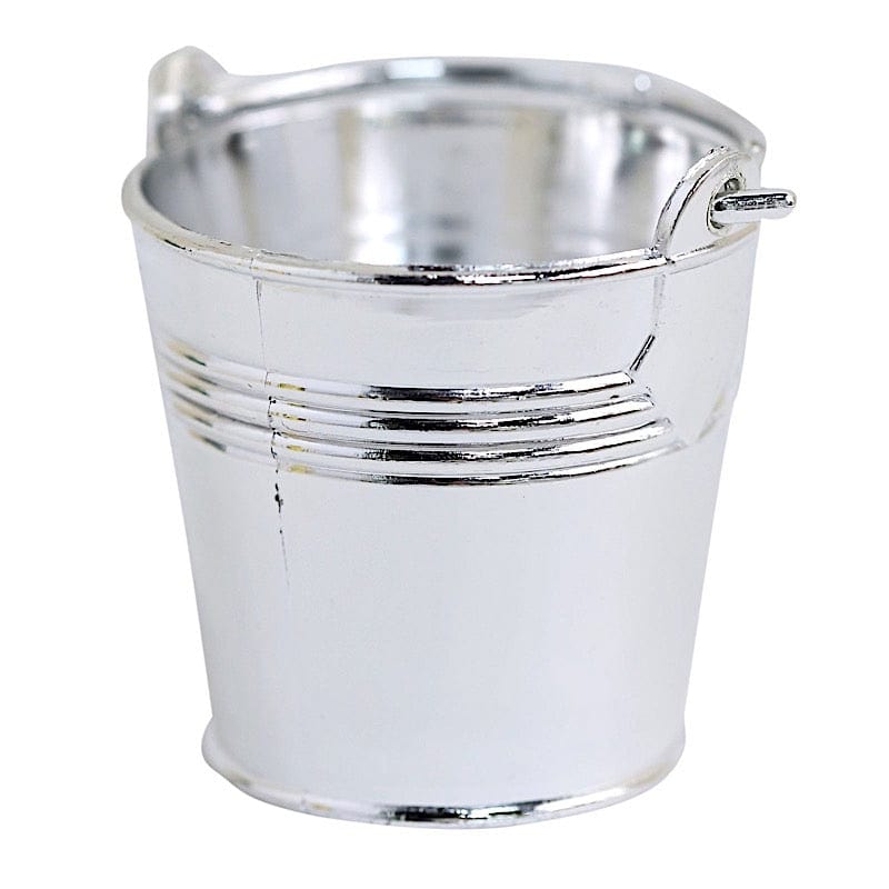 12 pcs 2" Mini Pail Bucket Planter Wedding Party Favor Gift Holders