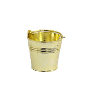 12 pcs 2" Mini Planter Pail Bucket  Favor Holders - Gold PLTC_FIL_026_GOLD