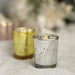 12 pcs 2" Speckled Mercury Glass Votive Candle Holders
