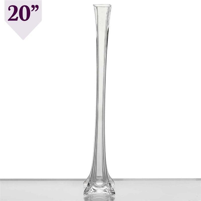 12 pcs 20" tall Wedding Eiffel Tower Vase VASE20_CLR