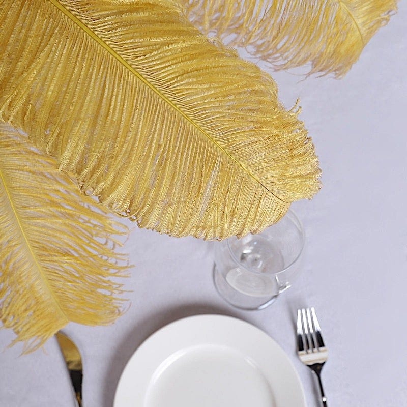 12 pcs 24"-26" long Genuine Ostrich Feathers for Centerpieces