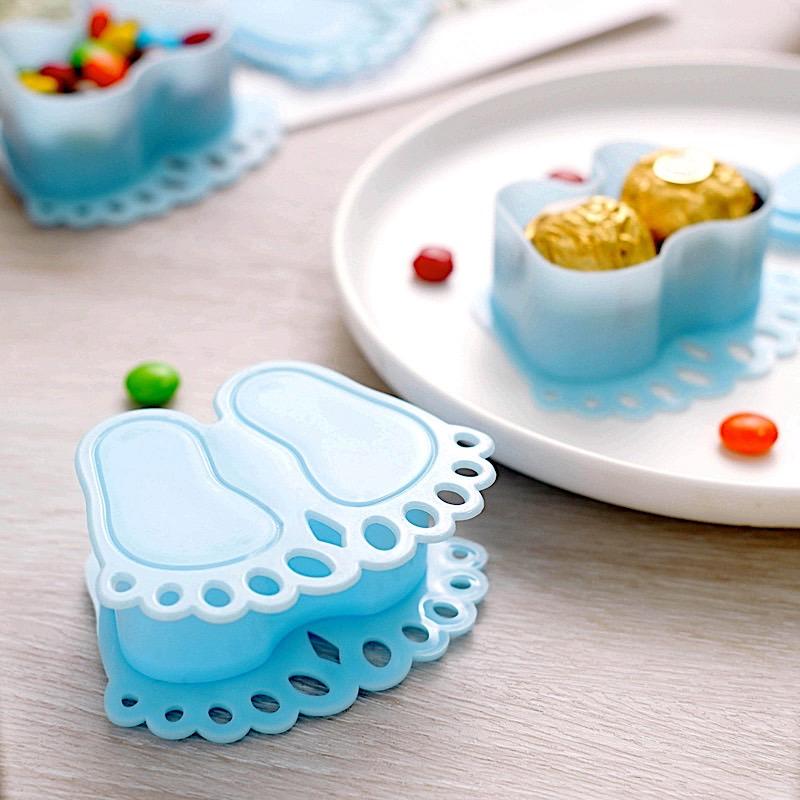 12 pcs 3.5" long Mini Baby Feet Favor Holders