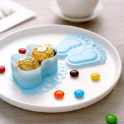 12 pcs 3.5" long Mini Baby Feet Favor Holders