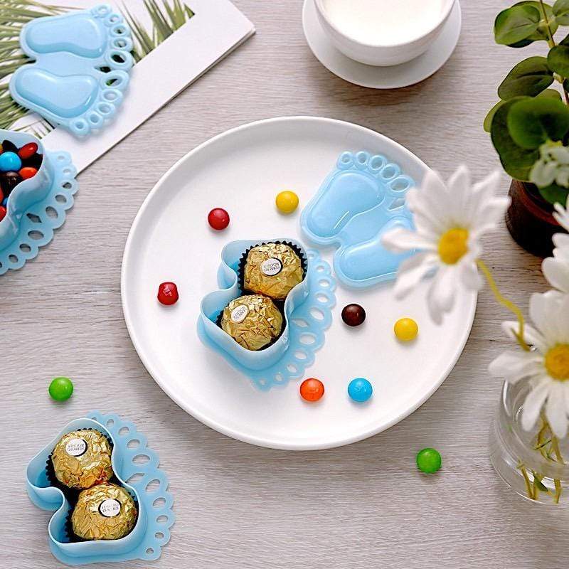 12 pcs 3.5" long Mini Baby Feet Favor Holders