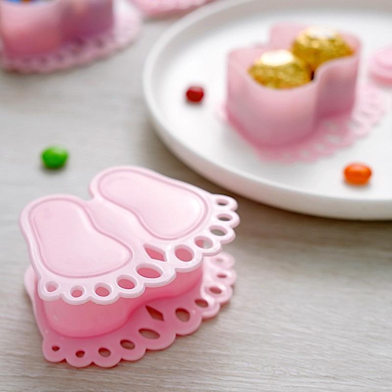 12 pcs 3.5" long Mini Baby Feet Favor Holders