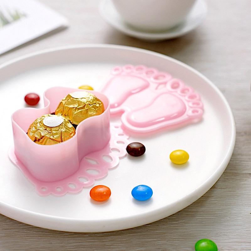 12 pcs 3.5" long Mini Baby Feet Favor Holders