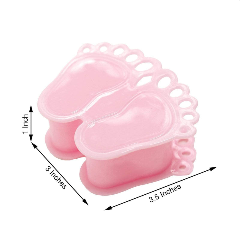12 pcs 3.5" long Mini Baby Feet Favor Holders