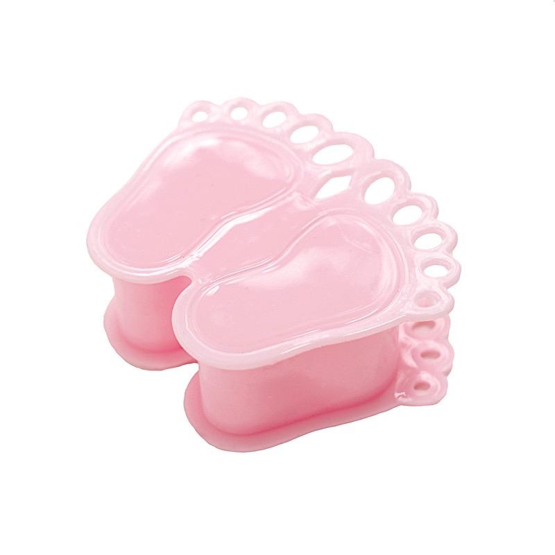 12 pcs 3.5" long Mini Baby Feet Favor Holders PLTC_FIL_B002_PINK