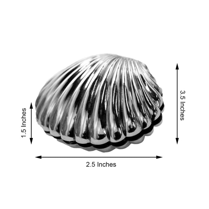 12 pcs 3.5" long Mini Sea Shells Favor Holders