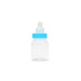 12 pcs 3.5" tall Mini Baby Bottles Favor Holders PLTC_FIL_B001_BLUE