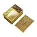 12 pcs 3" long Metallic Mini Rectangular Treasure Boxes Favor Holders