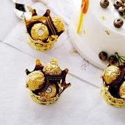 12 pcs 3" Mini Crowns Favor Holders