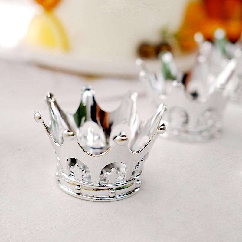 12 pcs 3" Mini Crowns Favor Holders