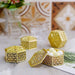 12 pcs 3" Mini Hexagon Treasure Boxes Favor Holders