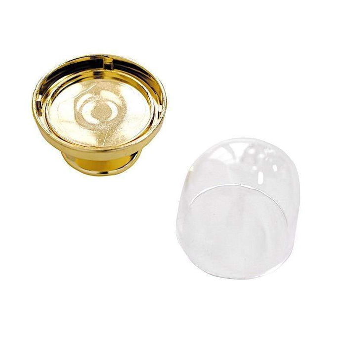 12 pcs 3" tall Mini Cake Stands with Dome Favor Holders