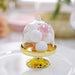 12 pcs 3" tall Mini Cake Stands with Dome Favor Holders