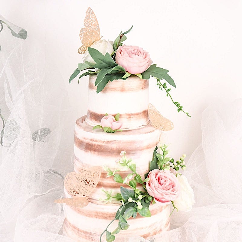 12 pcs 3D Butterfly Wall Decals Removable DIY Stickers