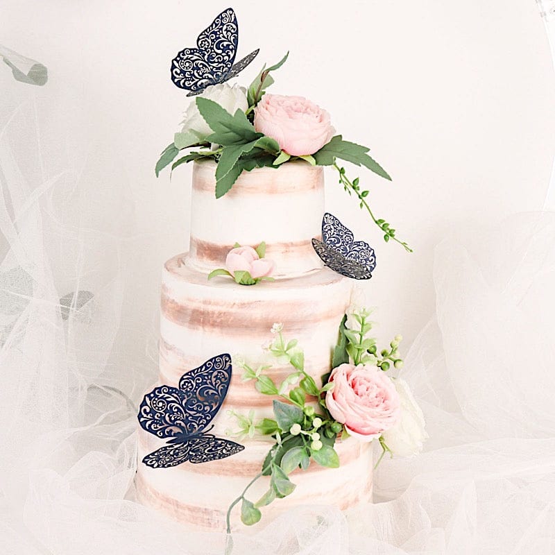 12 pcs 3D Butterfly Wall Decals Removable DIY Stickers