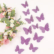 12 pcs 3D Butterfly Wall Decals Removable DIY Stickers