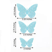 12 pcs 3D Butterfly Wall Decals Removable DIY Stickers