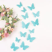 12 pcs 3D Butterfly Wall Decals Removable DIY Stickers