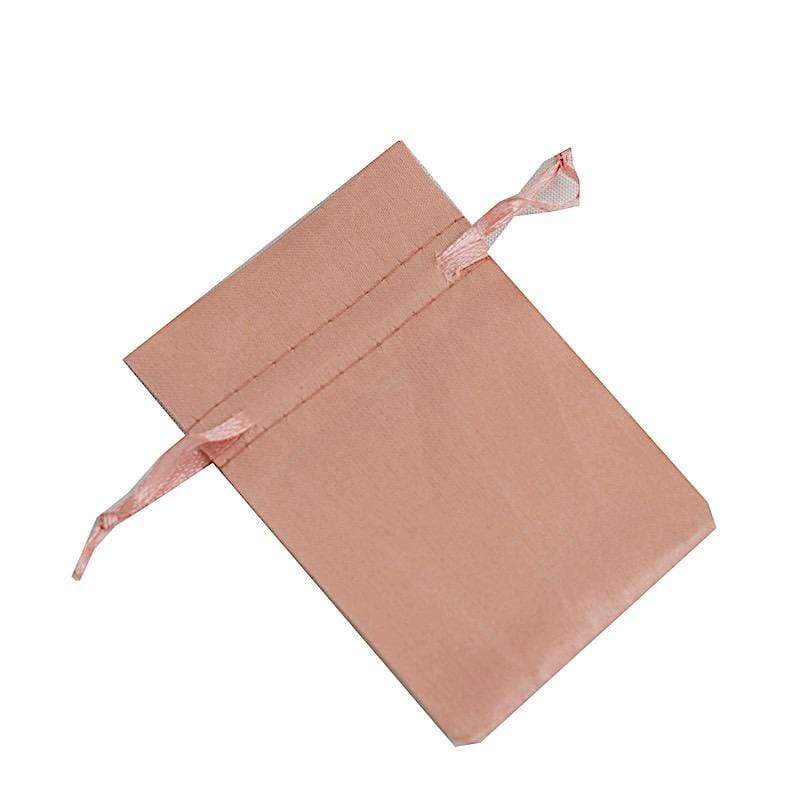 12 pcs 3x4" Satin Bags with Pull String