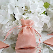 12 pcs 3x4" Satin Bags with Pull String