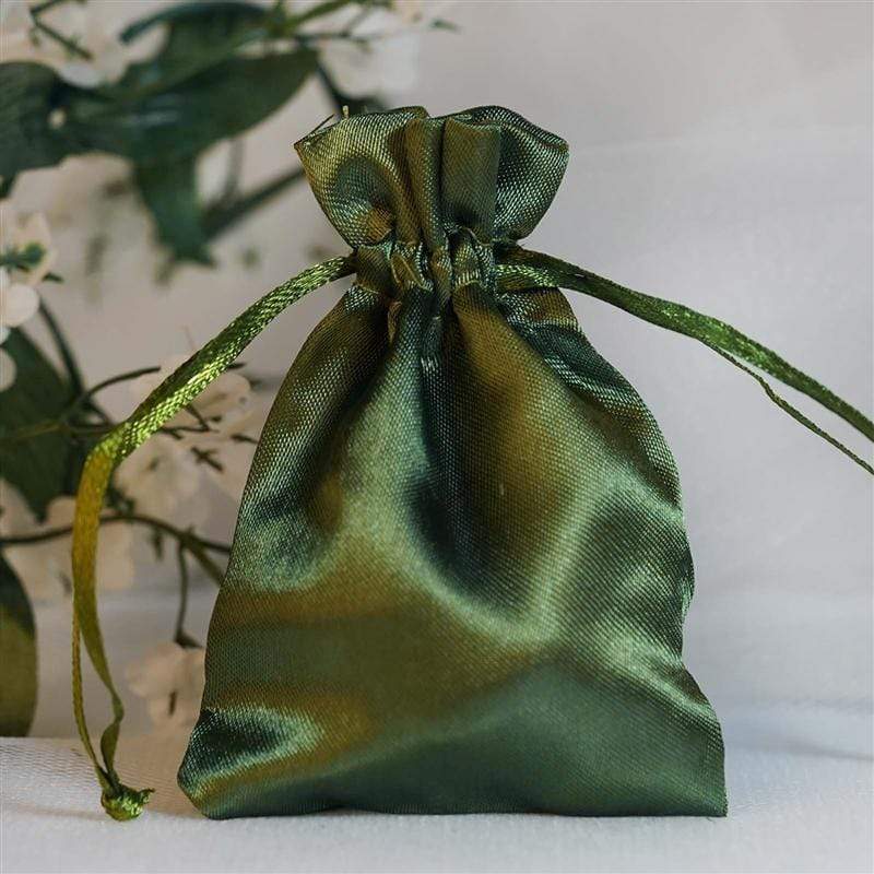 12 pcs 3x4" Satin Bags with Pull String