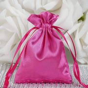 12 pcs 3x4" Satin Bags with Pull String