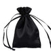 12 pcs 3x4" Satin Bags with Pull String BAG_SB_3x4_BLK