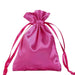 12 pcs 3x4" Satin Bags with Pull String BAG_SB_3x4_FUSH