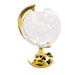 12 pcs 4.5" tall Mini Globe Favor Holders - Clear and Gold PLTC_FIL_004_GOLD