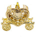 12 pcs 4" long Mini Heart Carriage Favor Holders PLTC_FIL_014_GOLD