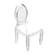 12 pcs 4" Mini Chair Candy Favor Holders - Clear PLTC_FIL_024_CLR