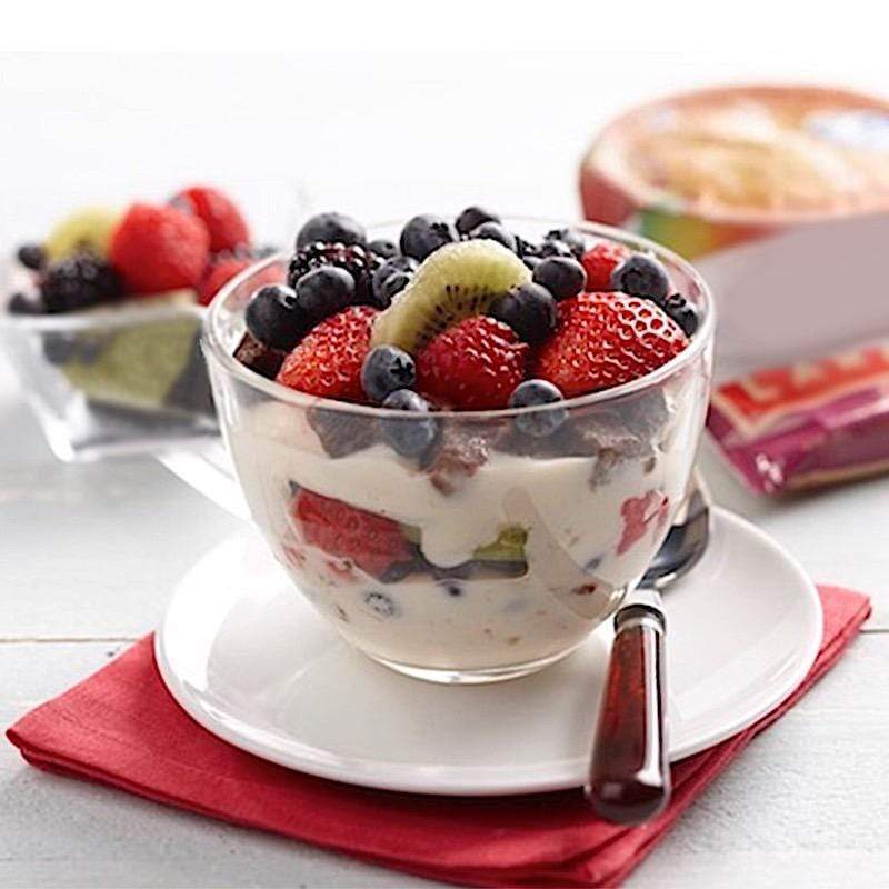 12 pcs 4 oz Clear Plastic Round Disposable Dessert Bowls PLST_BO0044_CLR