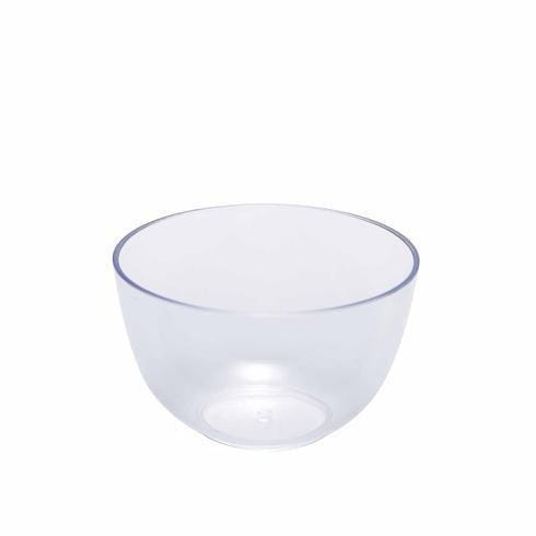 12 pcs 4 oz Clear Plastic Round Disposable Dessert Bowls PLST_BO0044_CLR