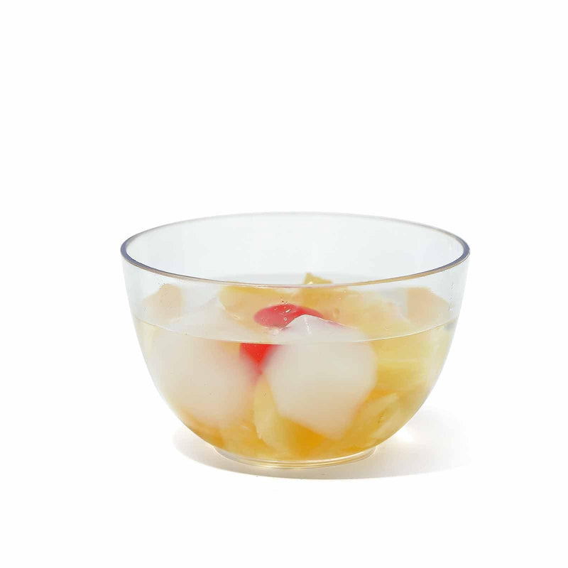 12 pcs 4 oz Clear Plastic Round Disposable Dessert Bowls PLST_BO0044_CLR