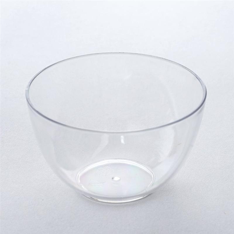 12 pcs 4 oz Clear Plastic Round Disposable Dessert Bowls PLST_BO0044_CLR